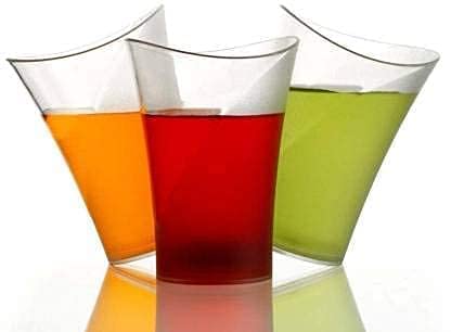 Black Olive Beverages Glass - Transparent Plastic Unbreakable Stylish Glass For Water, Juice, Wine, Beer, Soft Drinks, Whiskey, Drinking Set for Guest, Home and Office, Club & Restaurant Use(Set Of 6) - Image 3