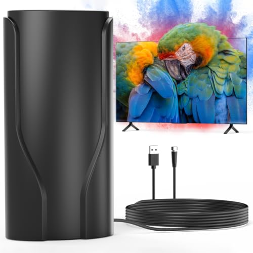 Inuito TV Antenna 2026 Antenna for Smart TV Receive Stable and Large Number of Channels Outdoor Antenna with Hooks Digital Antenna for Smart tv Indoor Outdoor Antenna Supports 4K 8K 1080p - Image 1