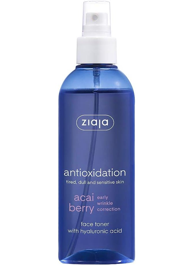Ziaja ZIAJA ACAI Berry Cleansing MOISTURIZING Toner with HYALURONIC Acid 200ml 