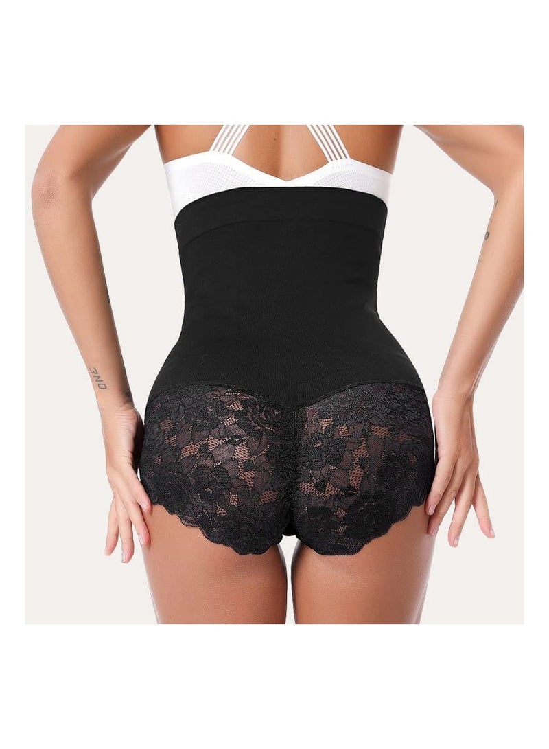 Tummy Control Shapewear Panties for Women High Waisted Shaping Underwear Seamless Body Shaper Girdle Panty Postpartum High Waist Tummy Control Pants Skinny Lace Shapewear XL  - Image 5