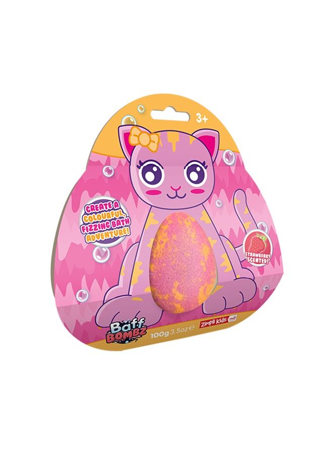 Zimpli Kids Baff Bombz Cat 100 Gram(Colour May Vary) - Image 1