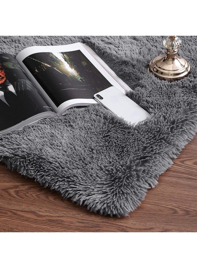 Lukzer 1PC Extra Soft Door Mat Shaggy Entrance Rug Carpet for Home, Bedroom, Bathroom, Balcony, Office (60 x 40 CM) - Image 2
