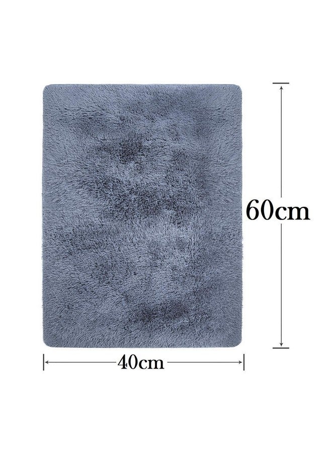 Lukzer 1PC Extra Soft Door Mat Shaggy Entrance Rug Carpet for Home, Bedroom, Bathroom, Balcony, Office (60 x 40 CM) - Image 4