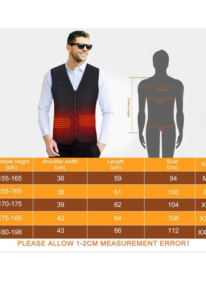 MUNTAQI Electric USB Heated Warm Vest Jacket - Image 2