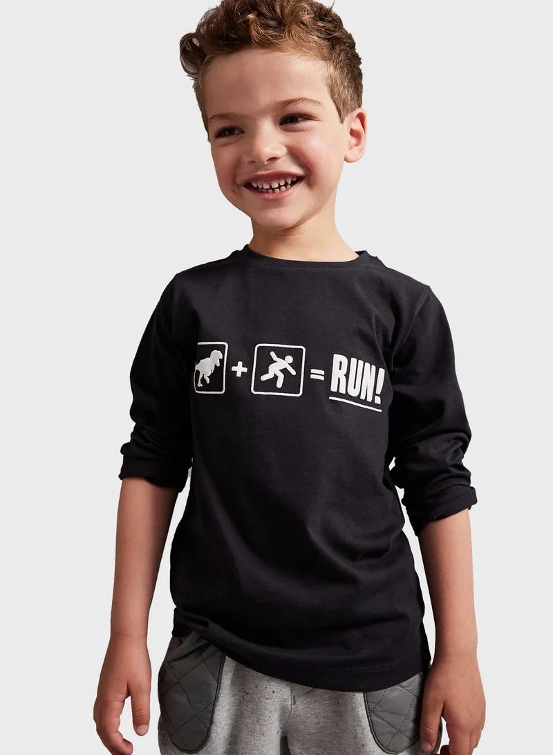 mothercare Kids 3 Pack Assorted T-Shirts