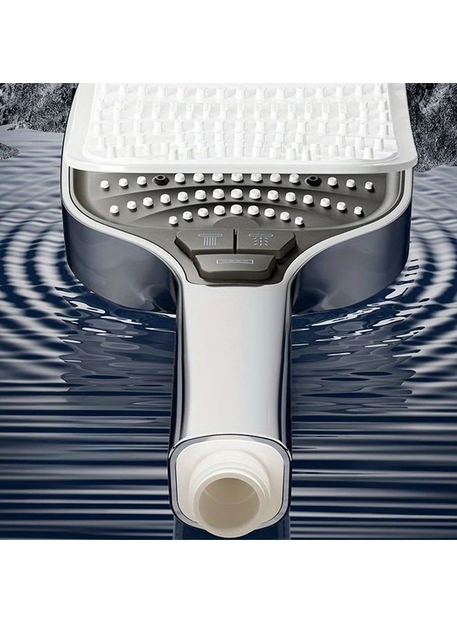 Dark Grey Shower Head 8 Mode Handheld High Flow Rain Shower System Heavy Duty - Image 5
