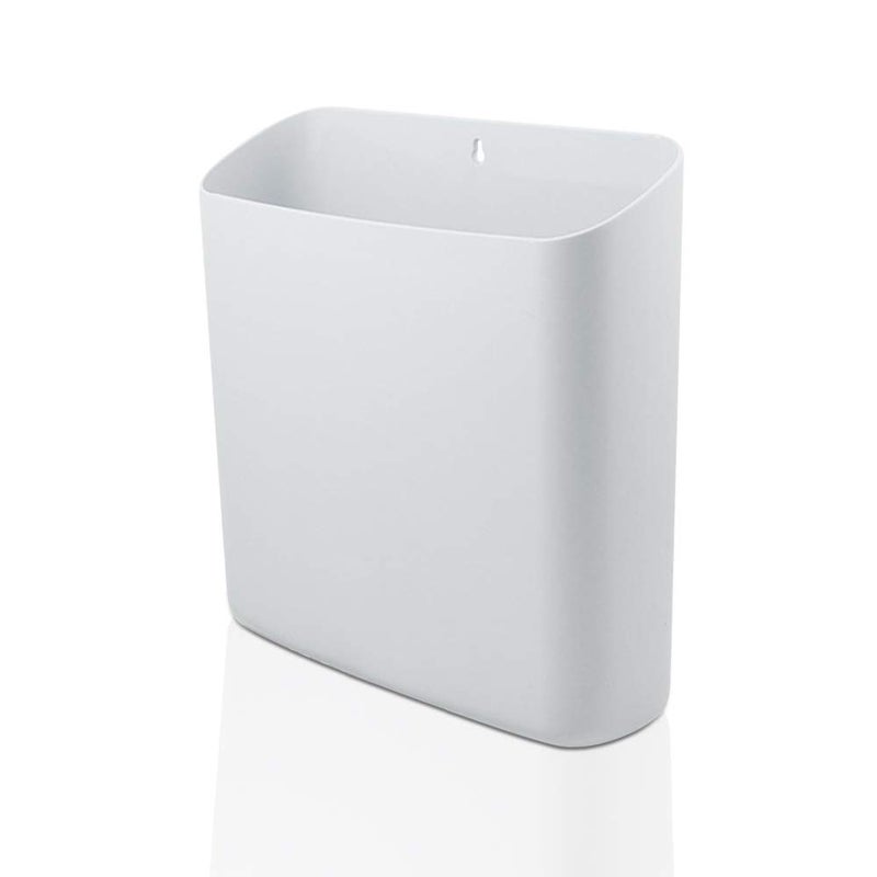 Picowe Magnetic Laundry Storage, Large Lint Holder Bin, Space-Saving Trash Container Hanging on Dryer, Washer or Wall Mount (Gray White) - Image 1