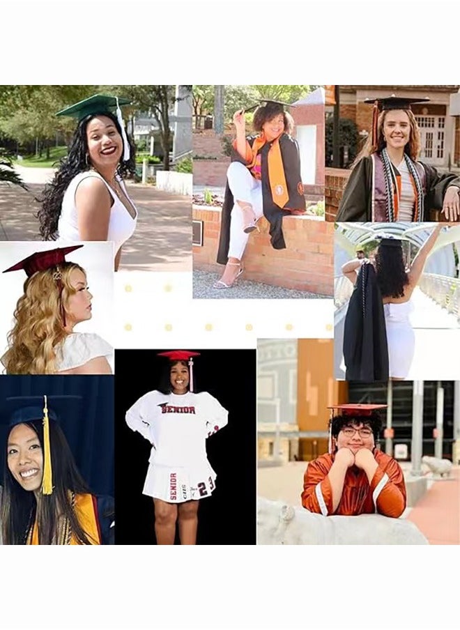 Beauenty - Adjustable Graduation Cap Remix Secures Headband Insert, New Upgrade Graduation Cap Holder Don't Change Hairstyle, Secure Hair for Unisex - Image 1