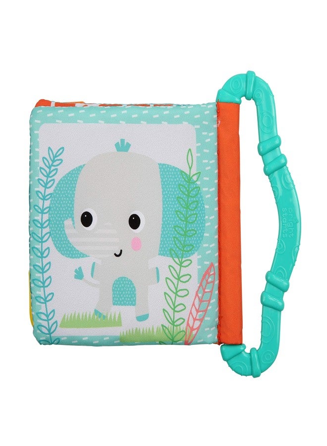 Bright Starts Teethe & Read Soft Book Toy, Ages 3 Months +, Style May Vary - Image 2