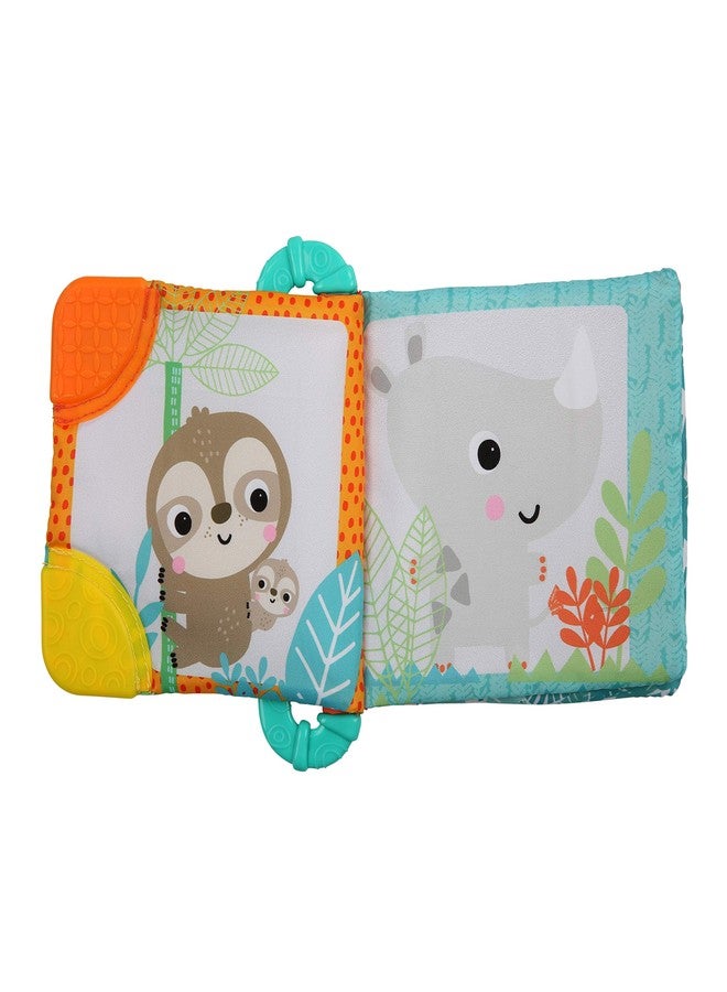 Bright Starts Teethe & Read Soft Book Toy, Ages 3 Months +, Style May Vary - Image 5