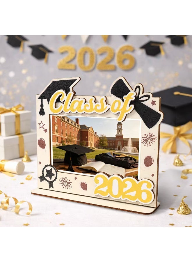 Graduation Gifts 2026 Money Holder, Wooden Graduation Money Cash Envelope Box for Class of 2026 Senior College University Graduates Holiday Christmas          Gifts - Image 1