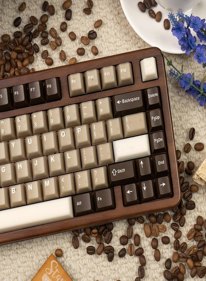 Sumgsn 164 Keys Brown Translucent Keycaps Cherry Profile Doubleshot PBT Keycaps Set Fit for 61/64/87/104/108 Cherry Mx Switches Mechanical Keyboard - Image 2