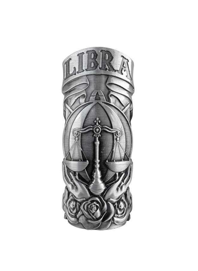 JSSELLER Metal Lighter Case Fits BIC, It Covers Standard Full Size Bic Lighter in J6. Zodiac Astrology Lighter Case, Design in Libra. One Piece Per Order - Image 2