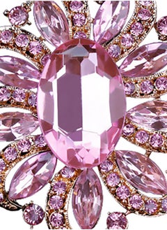 High-End Flower Rhinestone Brooch