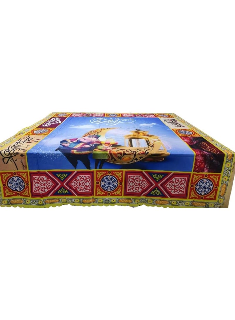 Ramadan Multicolor Placemat - 1.5m x 160cm - Assorted Ramadan Shapes - Image 3