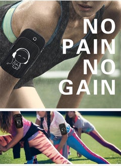 GROIC Phone Armband Holder Wrist Bag  Multi-Colors Durable  Waterproof For Running,Exercise ,Biking,Hiking, Fishing ,Camping For Women Men-Black  - Image 3