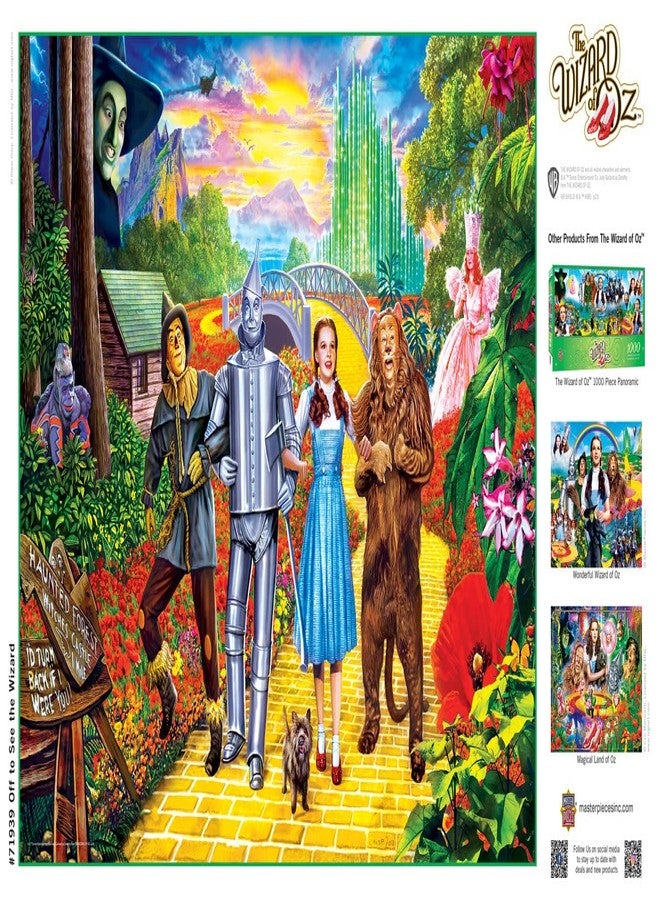 MasterPieces 1000 Piece Jigsaw Puzzle for Adults, Family, or Youth - Off To See The Wizard - 19.25"x26.75" - Image 4