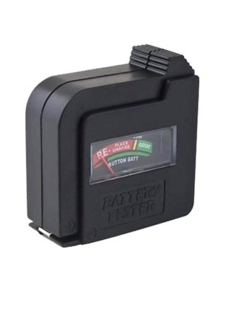 Battery Tester, Multi Purpose Household Battery Load Tester Checker, Universal Battery Checker Meter for AA/AAA/C/D/9V/1.5V Small Button Cell Batteries 12 V Lantern Cells & More (Black) - pzsku/ZE5A3234B5ECCF8CEE037Z/45/1746459794/af9a70d3-b6aa-4424-ab36-62fbf4453b8b
