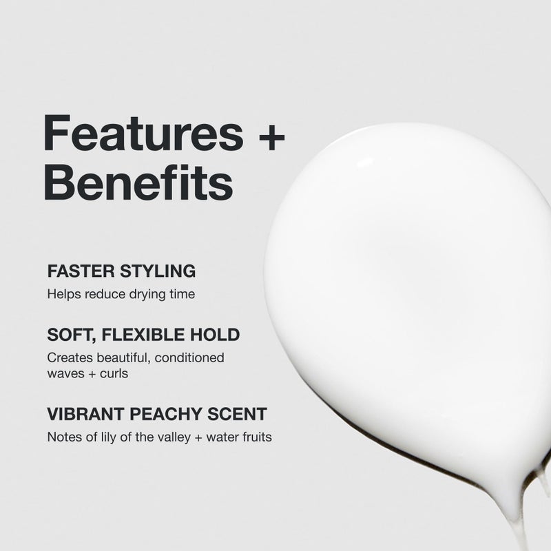 Paul Mitchell Quick Slip Styling Cream, Faster Styling + Soft Texture, For All Hair Types, 6.8 fl. oz. - Image 3