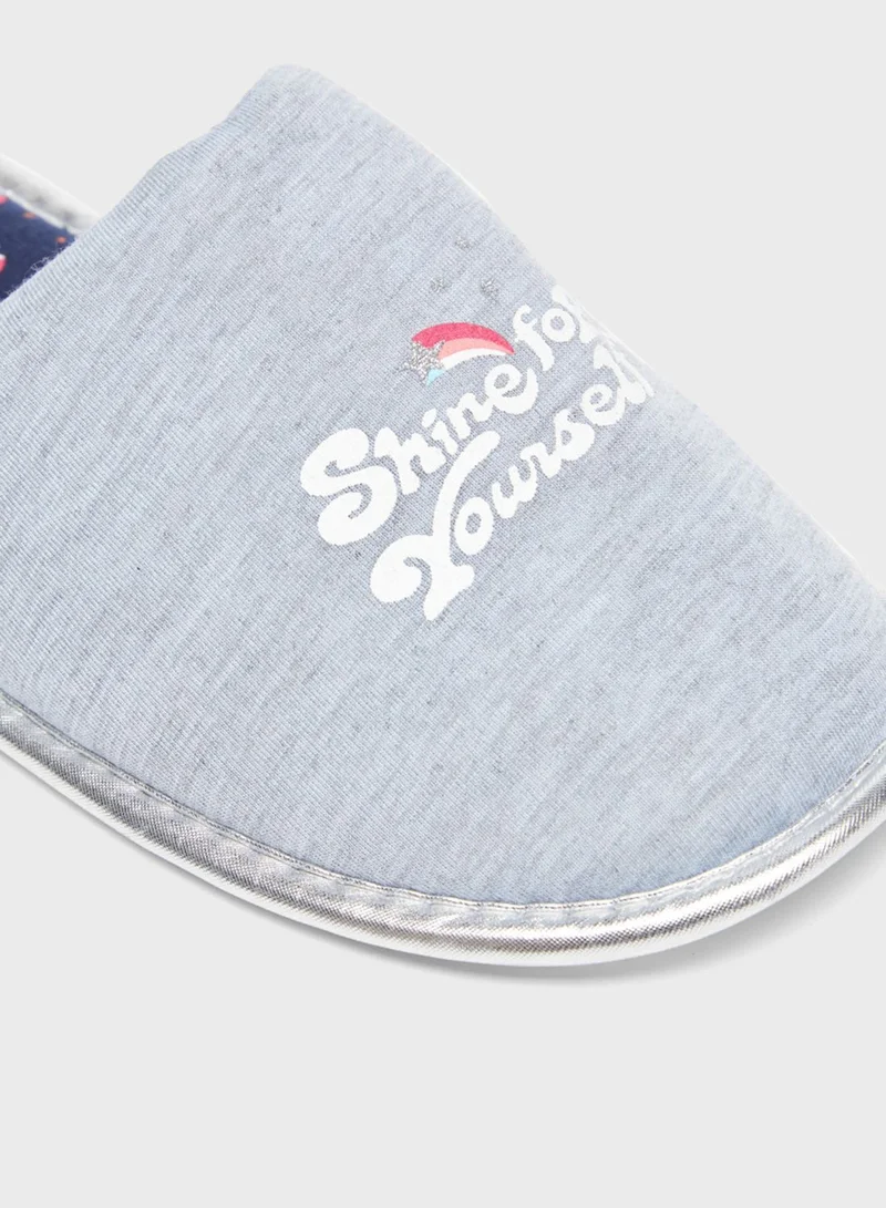 shoexpress Fur Bedroom Slippers