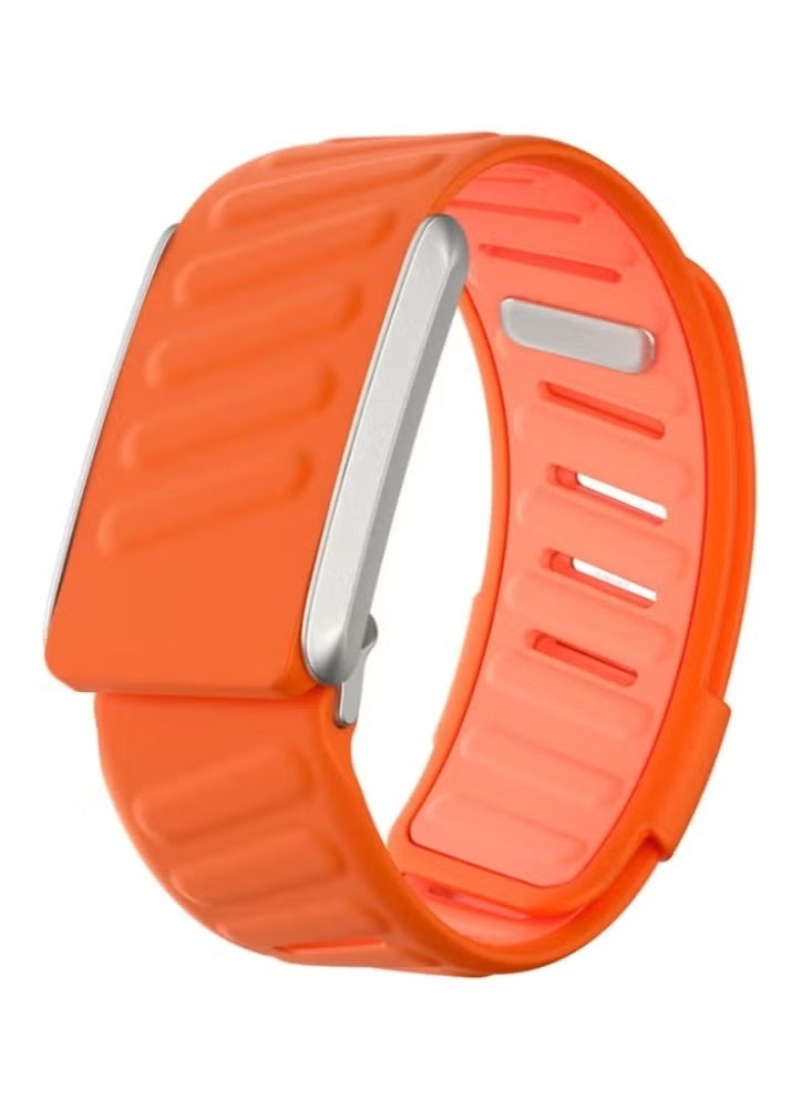 ACLIX Premium Silicone Replacement Band for WHOOP 4.0 – Lightweight Adjustable Sport Wrist Strap, Soft Sweat-Resistant Fitness Band for Men & Women, Orange - Image 3