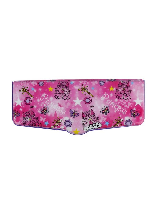 SMILY KIDDOS Smily Kiddos Multi Functional Pop Out Pencil Box for Kids Stationery for Children | 24.5 x 4 x 10cm | - Princess Theme - Pink - Image 3