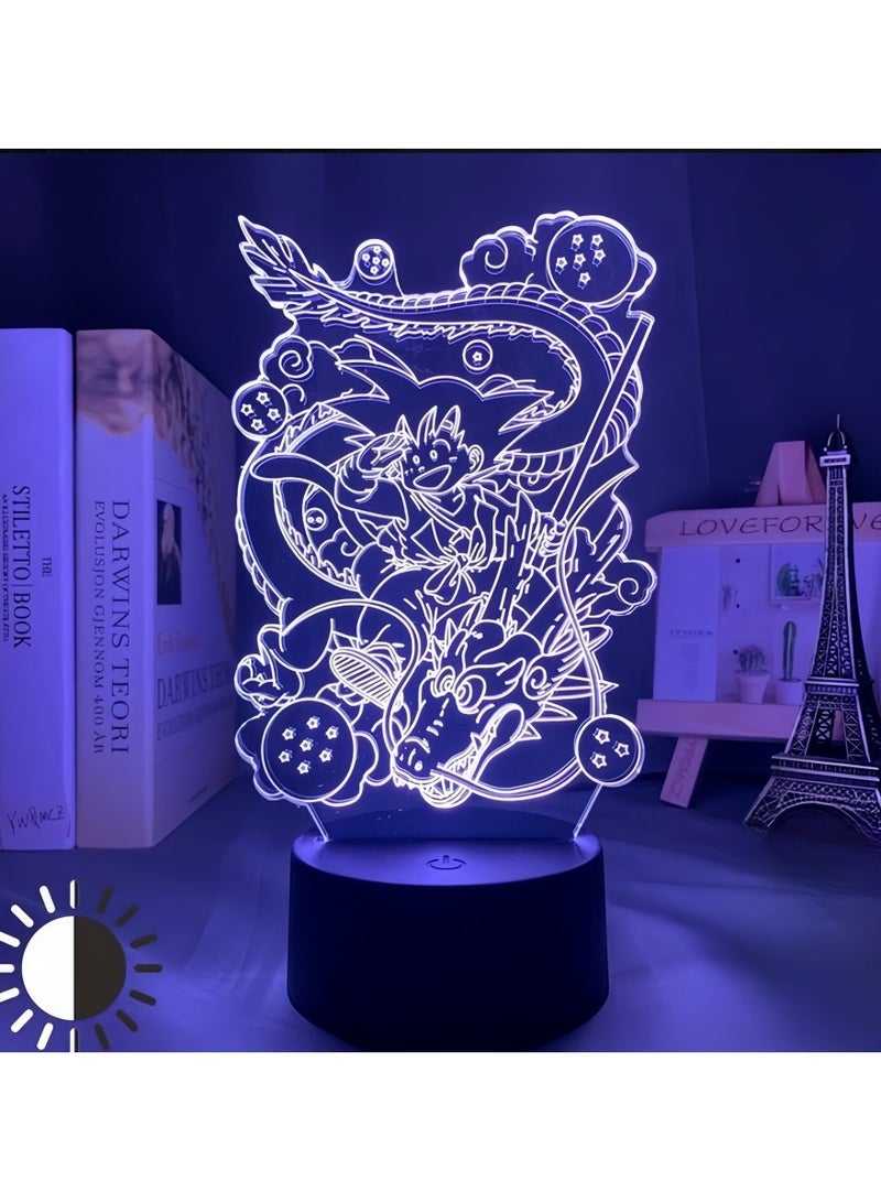 KUYING Dragon Ball Bedroom Home Atmosphere Bedlight 
