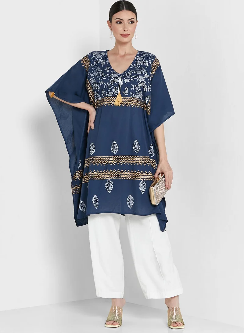 ARABIAN CLOSET Printed Kaftan