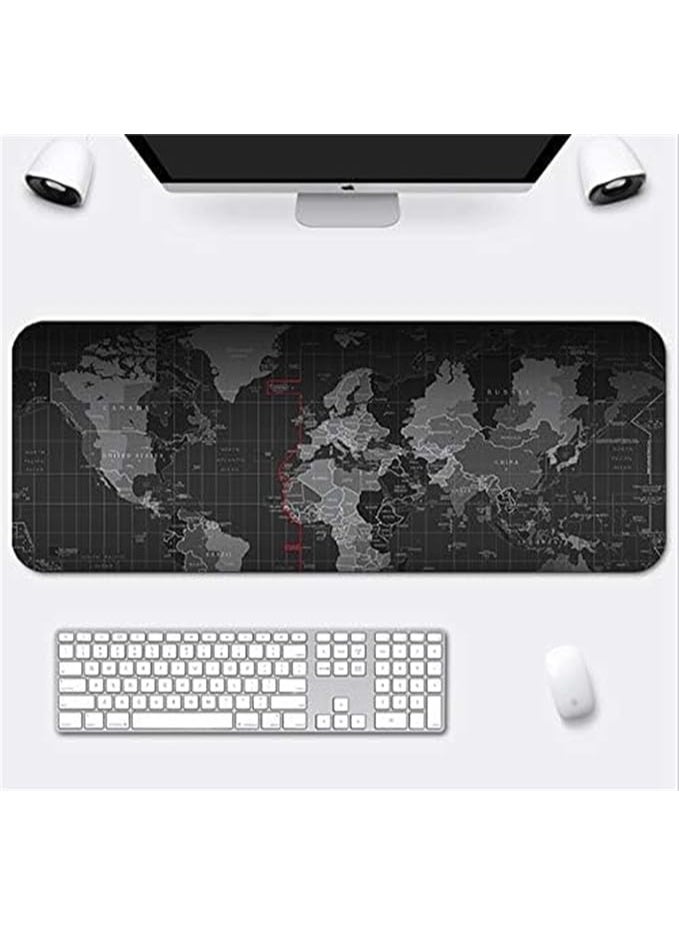 XXL Extended World Map Gaming Mouse Pad - Waterproof Anti-Slip Desk Mat - Durable Foam Rubber for PC & Office - Practical Easy-to-Use - Image 3