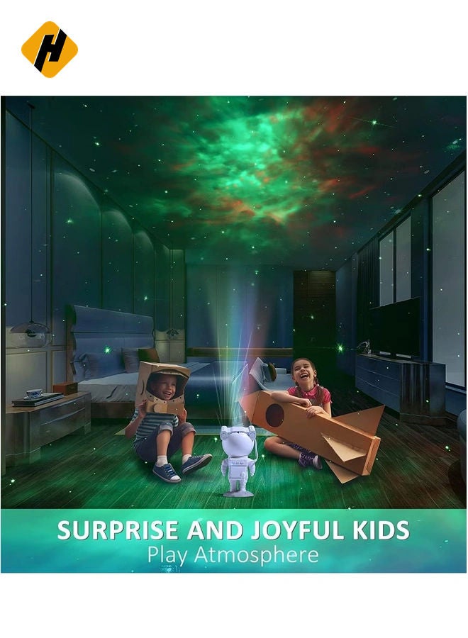 HuHa Kids Galaxy Star Led Projector Night Light with Timer Remote Control and 360°Adjustable Design Nebula Galaxy Projector for Children Adults Baby Bedroom Car Party Decoration and Game Rooms - Image 2