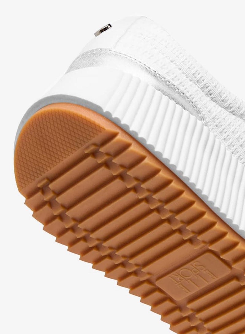 ELLE Women's Textured Sneakers with Chunky Sole and Lace-Up Closure - Image 5