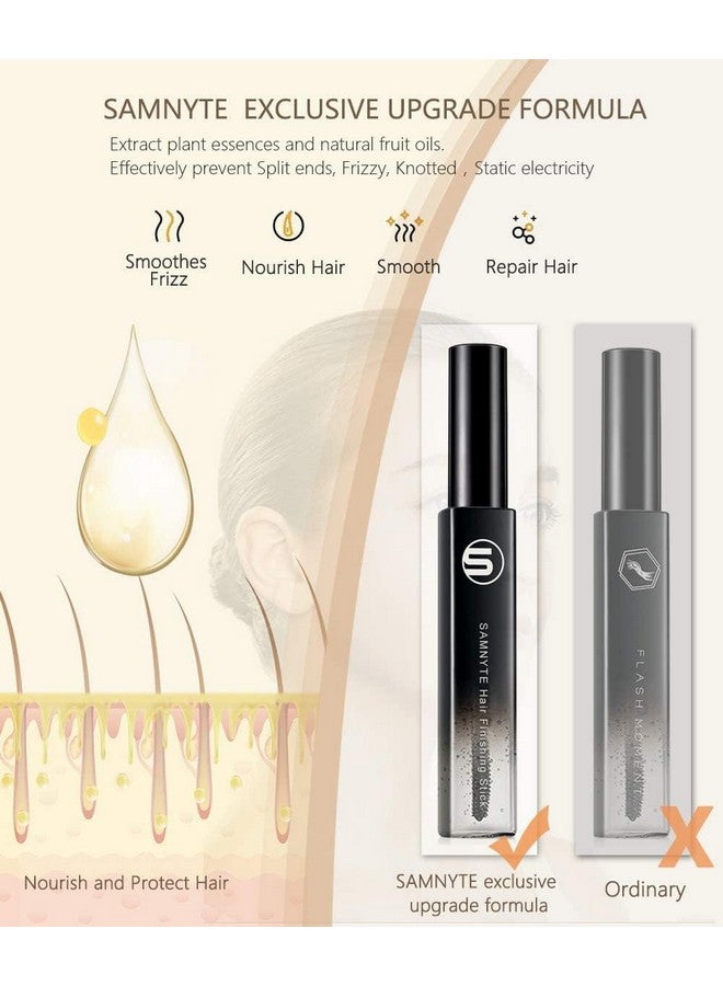 Samnyte Hair Finishing Stick, 2 Pack - 0.7 Fl.Oz Hair Mascara for Taming Flyaways, Not-Greasy Hair Gel Stick - Image 4