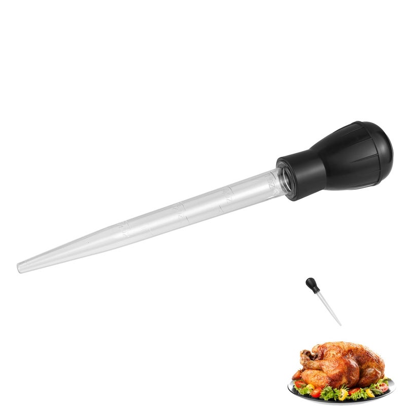 Harniruco Premium Turkey Basters for Cooking â€“ Baster Syringe for Hot Liquids â€“ Meat and Food Injector â€“ Essential Thanksgiving Cooking Tool â€“ Turkey Baster Large with Easy-to-Read Measurements - Image 1