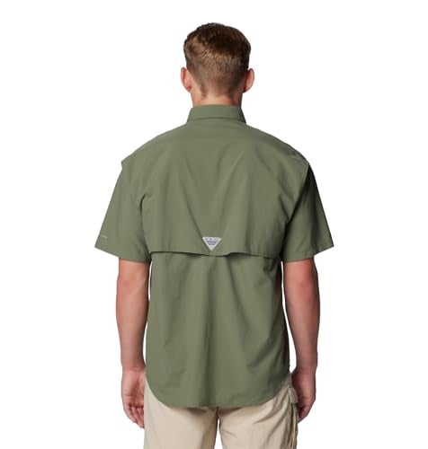 Columbia Mens PFG Bahama II Short Sleeve Fishing Shirt Cypress Medium - Image 3
