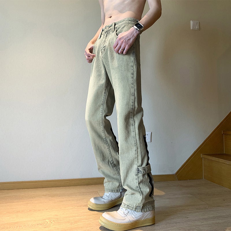 Unisex Casual Daily Denim Jeans - Image 5