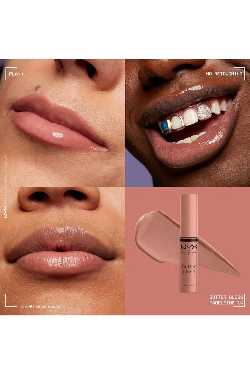 نيكس مكياج المحترفين زبدة شفاه لامعة - ماديلين - Image 2