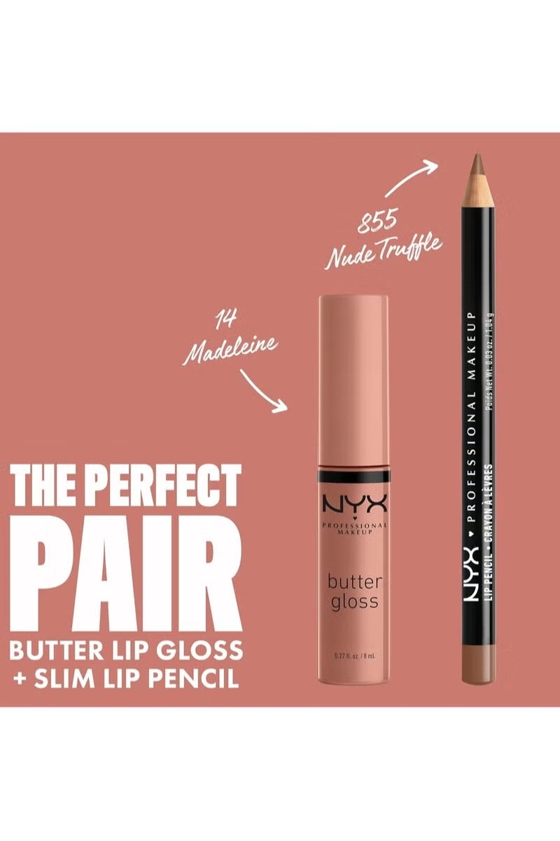 نيكس مكياج المحترفين زبدة شفاه لامعة - ماديلين - Image 3