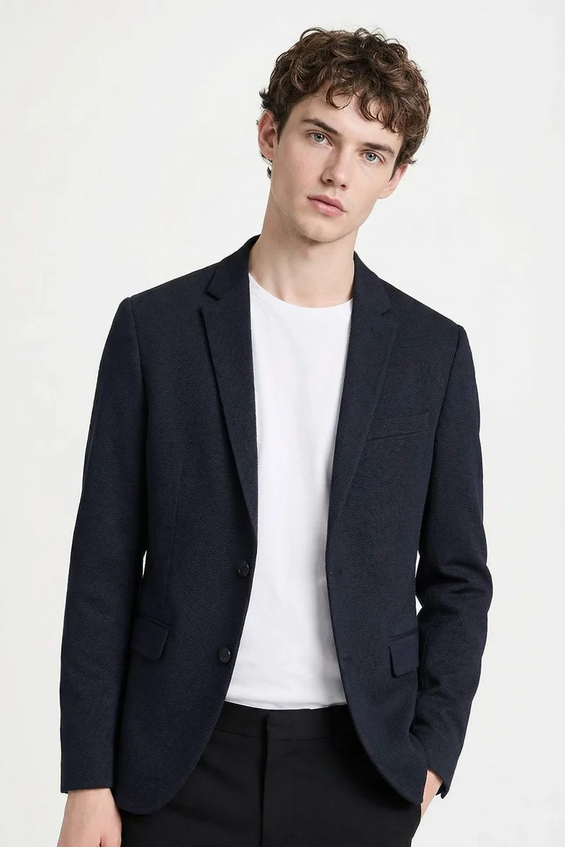 Defacto  Slim Fit Blazer for Men | Best Price UAE