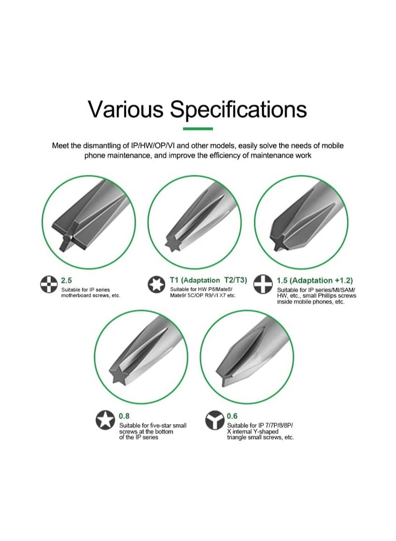 Relife RL-728A Mobile Phone Repair Screwdriver Set - Image 5