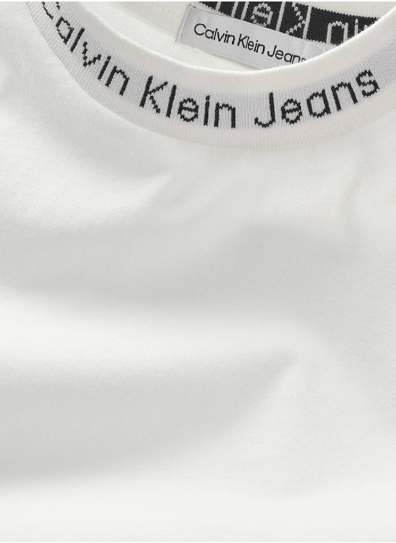 Calvin Klein Jeans - Calvin Klein Jeans Kids, Boys' T-Shirts - 2 Piece - Set - Cotton , Black,  White - Image 1