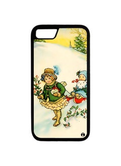 PRINTED Phone Cover FOR IPHONE 6 PLUS A Child Helps Her Little Sister Skiing