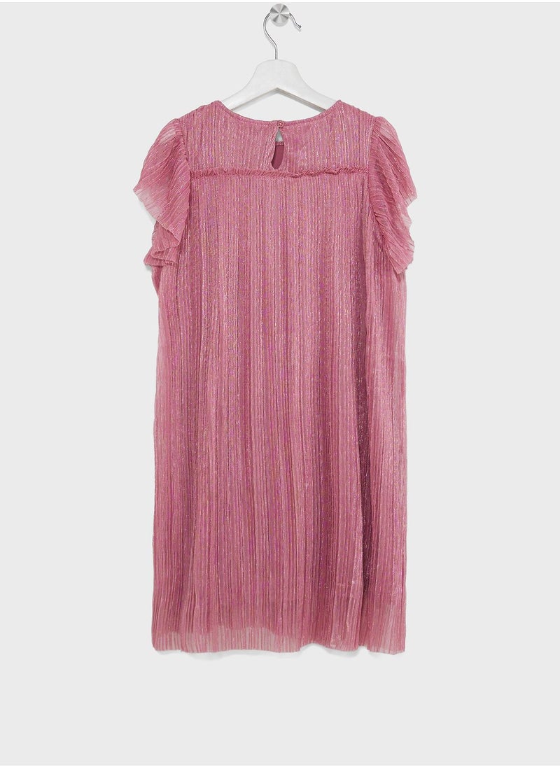 NAME IT - Kids Printed Midi Dress - Image 1