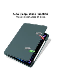 Generic For Huawei Glory Flat V8(11 Inches) Acrylic 720 Rotating Protective Cover-Color:Misty Gray【720°Horizontal And Vertical Rotation】single Leather Case  - Image 5