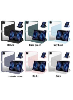Generic For Huawei Glory Flat V8(11 Inches) Acrylic 720 Rotating Protective Cover-Color:Misty Gray【720°Horizontal And Vertical Rotation】single Leather Case  - Image 4