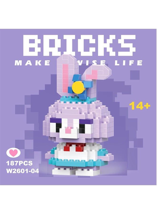 Bricks 2Pcs Classic Mini Building Bricks, Assembling Building Blocks Suitable for Boys and Girls Aged 6 and Up - Image 4