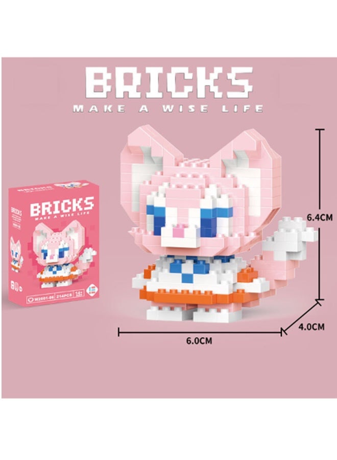Bricks 2Pcs Classic Mini Building Bricks, Assembling Building Blocks Suitable for Boys and Girls Aged 6 and Up - Image 2