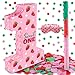 Lcoor Strawberry Birthday Decorations Sweet One Number 1 Pinata with Stick Blindfold and Confetti Strawberry Piata 1st Birthday Party Decoration Supplies Strawberry 1st - Image 2