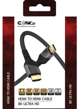 8K UHD HDMI 2.1 48 Gbps / 24K Gold / Aluminum Body 8K 60Hz-4K 120Hz-2K 240HZ-FHD 240Hz Supported Premium HDMI Cable (C-HP-B1) - pzsku/ZE5A44D6EA545CE544DE9Z/45/_/1724296930/a042bc53-506f-4ced-b99b-5aac4127ffb3