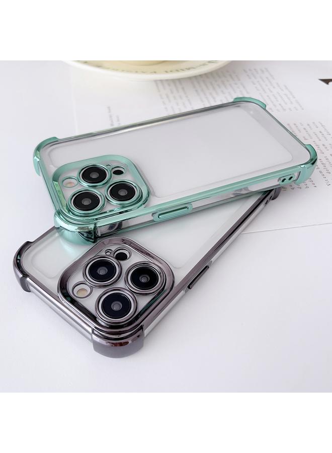 اس-توب جراب لهاتف iPhone 15 مطلي بالكهرباء بأربع زوايا مقاوم للصدمات - Image 4