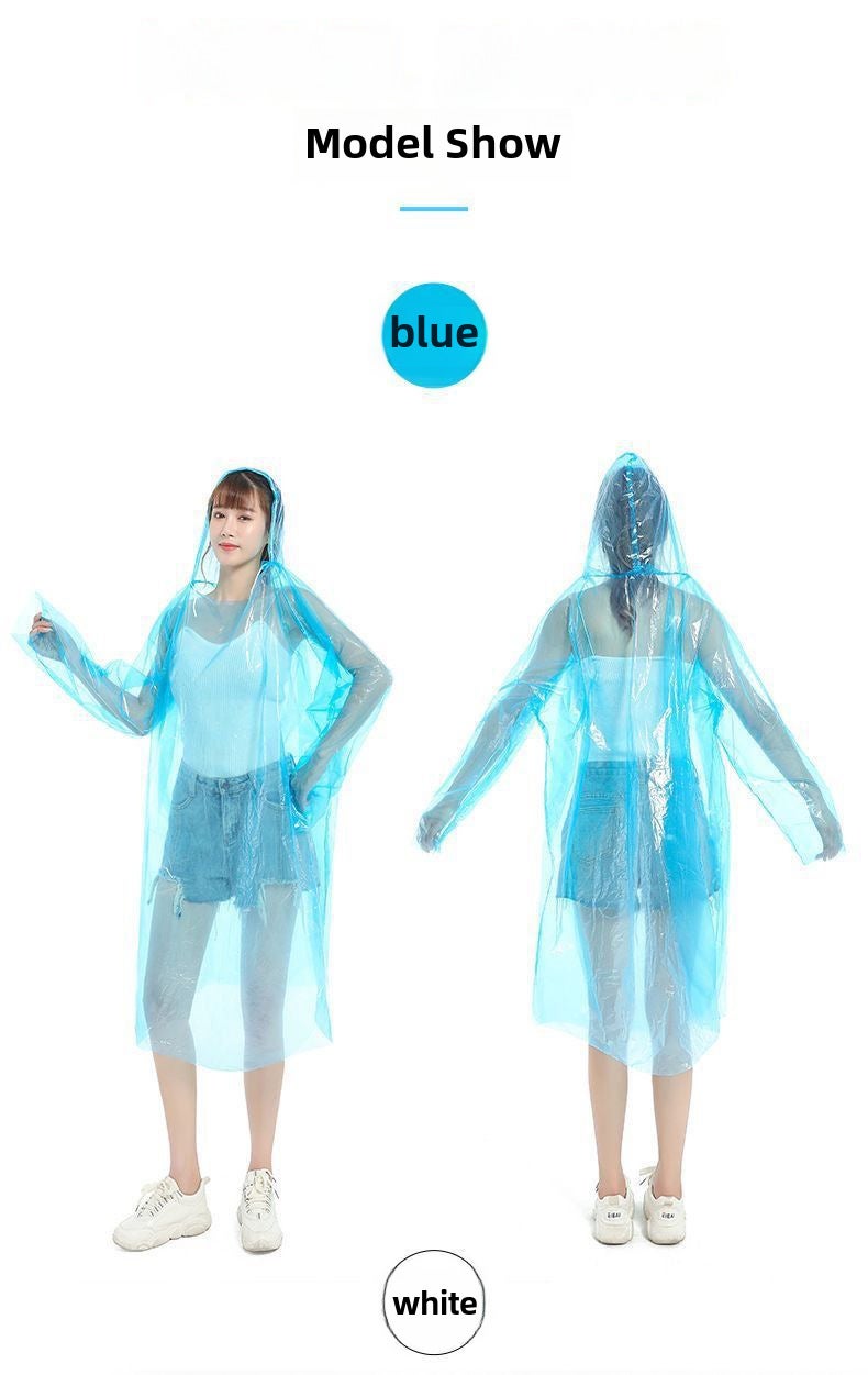 Generic Portable Thickened Disposable Raincoat [12g ultra-thin] 1 